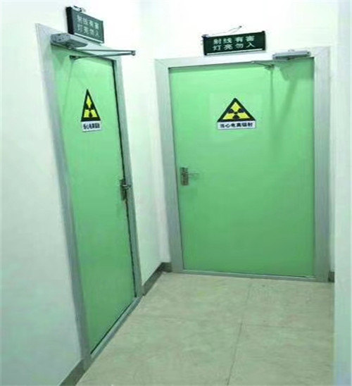 泰州厂家定制防 辐射铅门 CT室铅门 放射科射线防护施工